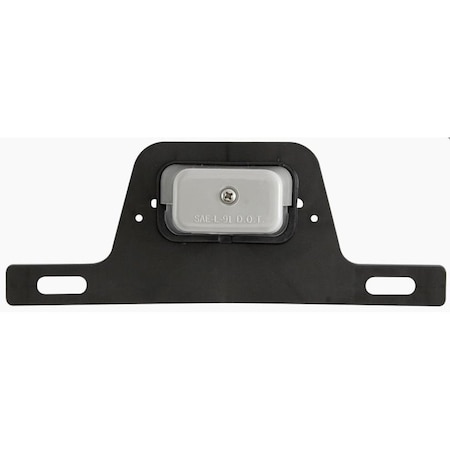 Optronics License Light With Black Plastic Bracket, Two-Wire, 6-In Leads LP55CB